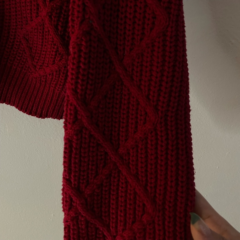 Fashionova | Red Sweater